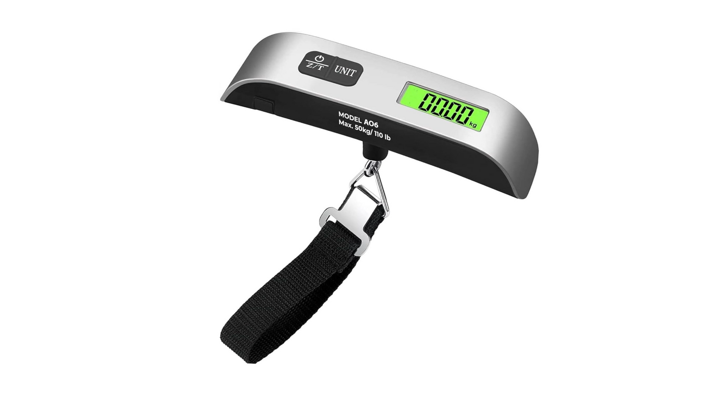 Electronic Hanging Luggage Scale with LCD Display – Portable and Accurate Travel Suitcase & Hand Luggage Weight Monitor